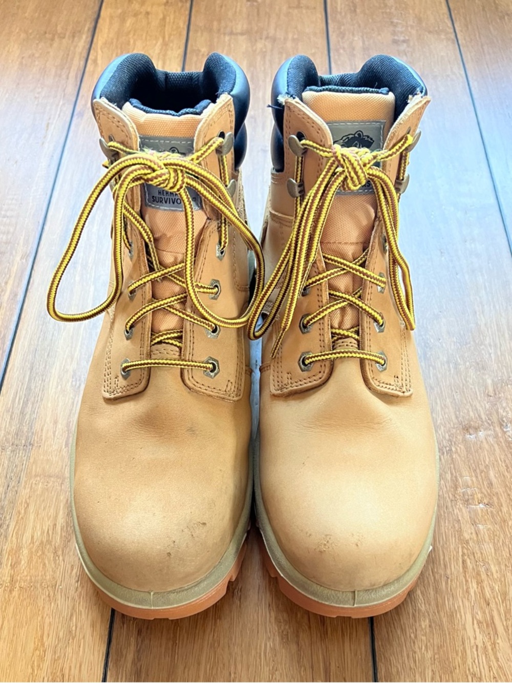 Herman Survivors Waterproof Steel Toe Work Boots Size 9.5W